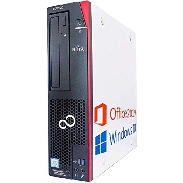 富士通 デスクトップPC D586/MS Office 2019/Win 10/Core i5-65...