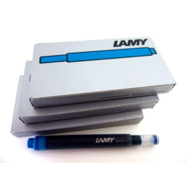 (ラミー) LAMY LT10 カートリッジインク（5本入）ターコイズ ×(3箱セット) オフィス用...