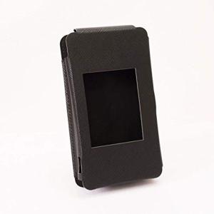 ポケットWiFi用PUレザーケース保護フィルム・ハンドストラップ付き (WX04/WX05)