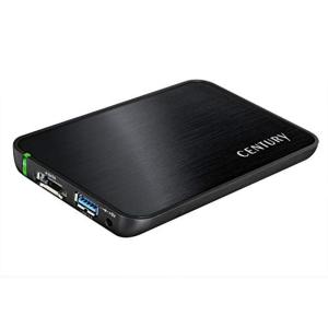 センチュリー シンプルBOX2.5 USB3.0+eSATA SATA6G CSS25EU3BK6G｜slow-lifes