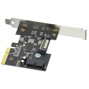 SilverStone USB3.1増設カード 内部19ピン接続 SST-ECU04-E｜slow-lifes