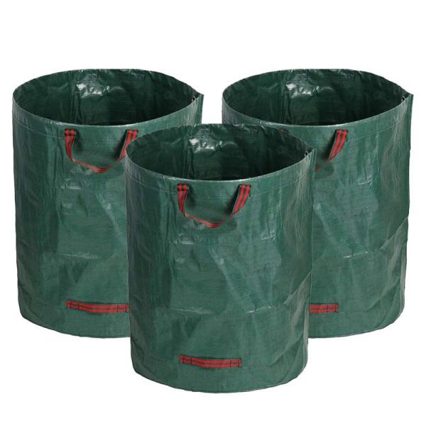 Zintan 272Lガーデンバッグ ガーデンバケツ 大型庭用袋 自立式 折り畳み 再利用可能な 3...