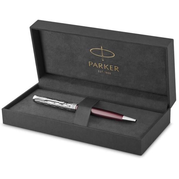 PARKER パーカー公式 ソネット プレミアム 油性 ボールペン 高級 ブランド ギフト メタル&amp;...