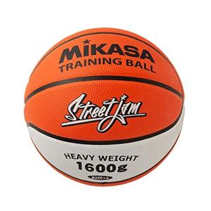 ミカサ(MIKASA) バスケットボール トレーニングボール 6号 (女子用・一般・社会人・大学・高校・中学) ゴム 1.6? オレンジ/白｜slow-lifes