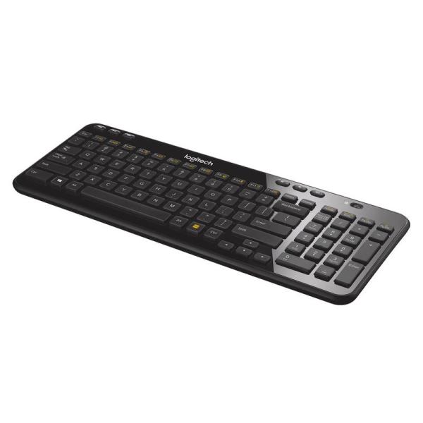 Logitech ワイヤレス キーボード K360 グロッシーブラック Glossy Black(U...