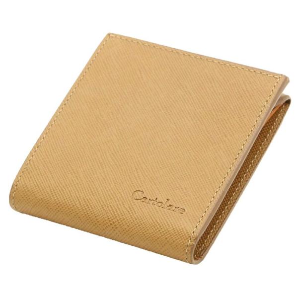 (カルトラーレ)Cartolare ハンモックウォレット (Camel)