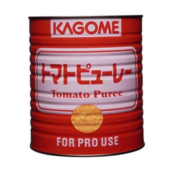カゴメ トマトピューレー 1号缶×1個 3.33キログラム (x 1)