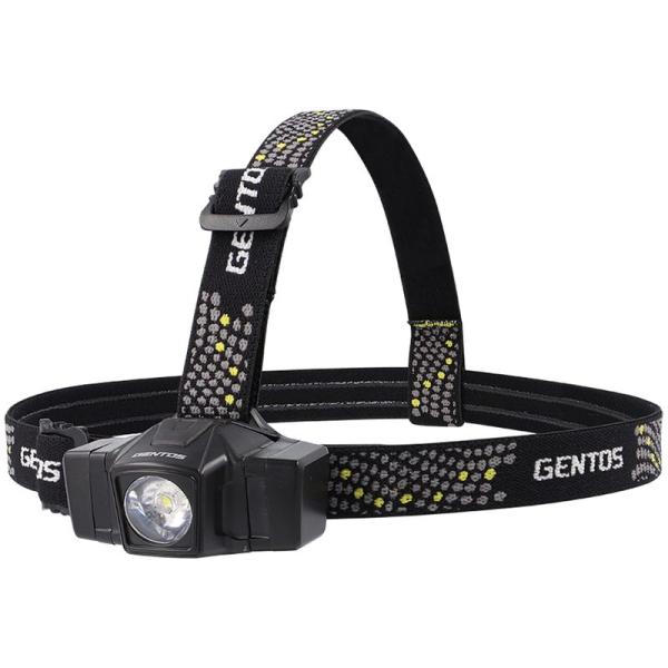 GENTOS(ジェントス) LED ヘッドライト 明るさ90ルーメン/実用点灯7.5時間/防塵/防滴...