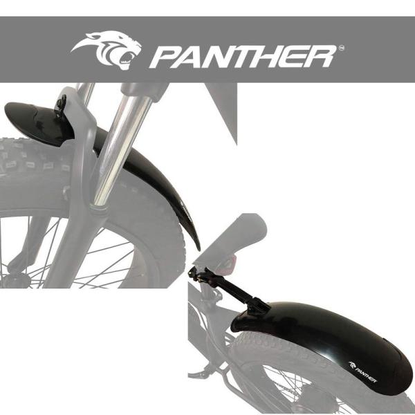 PANTHER (パンサー) スポーツ自転車フェンダー マッドガード 泥よけ 前後セット 簡単取り付...