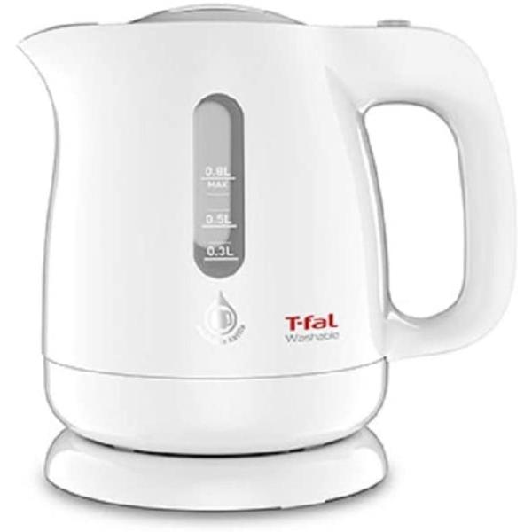 ティファール(T-FAL) 電気ケトル 0.8L ホワイトウォッシャブル KO8001JP