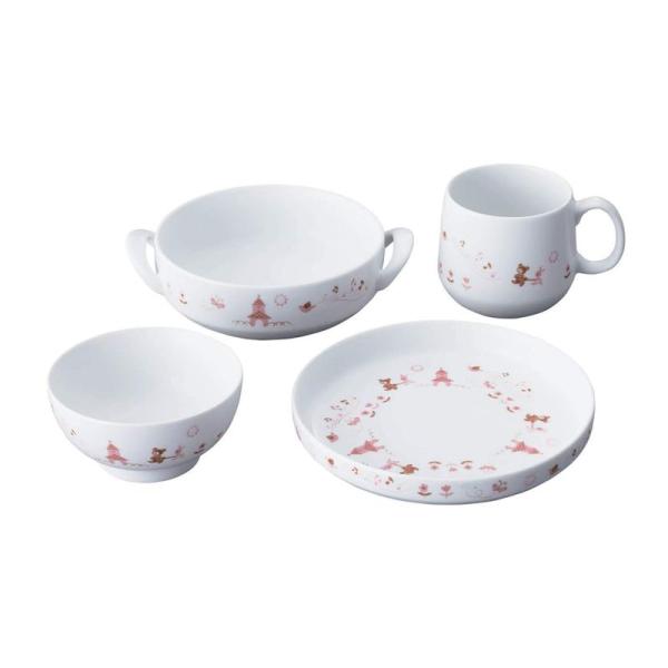 Noritake ノリタケ プレート &amp; 手付ボウル &amp; 飯碗 &amp; マグ セット プレート:16cm...