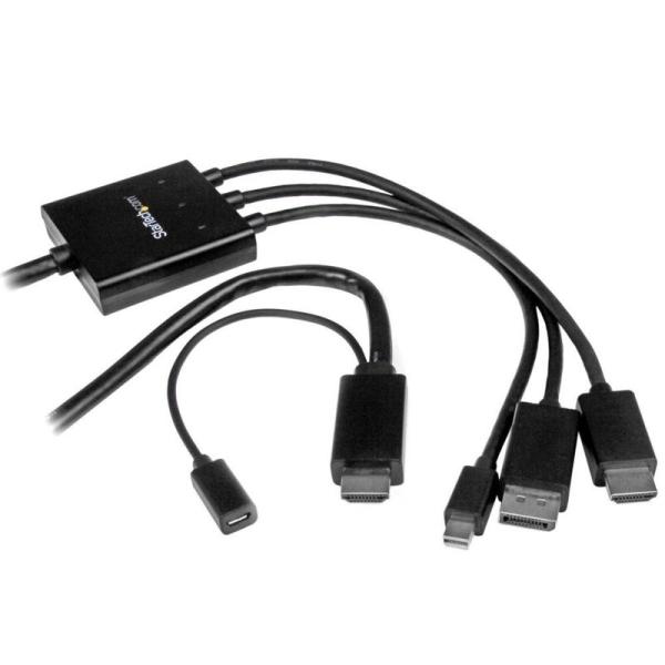 StarTech.com HDMI /DisplayPort /Mini DisplayPort -...