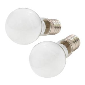 ミニクリプトン 電球 40Ｗ型 2個入×1 ホワイト 口金17mm 型式PS35 白熱電球 やわらかな光 LEDではございません。｜slow-lifes