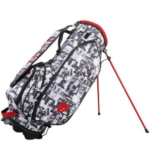 The Rolling Stones Mono Photo Pattern Stand Golf Bag ローリングストーンズ 軽量 キャデ｜slow-lifes