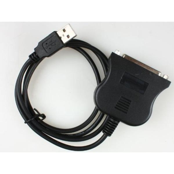 パラレル D-SUB 25pin to USB変換アダプタケーブル