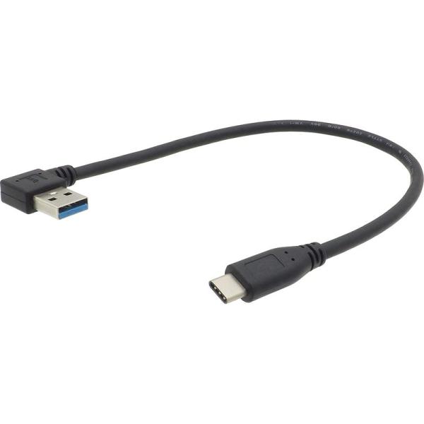オーディオファン Cタイプ USBケーブル 短い L字 USB3.0 (USB3.2 gen1) 5...