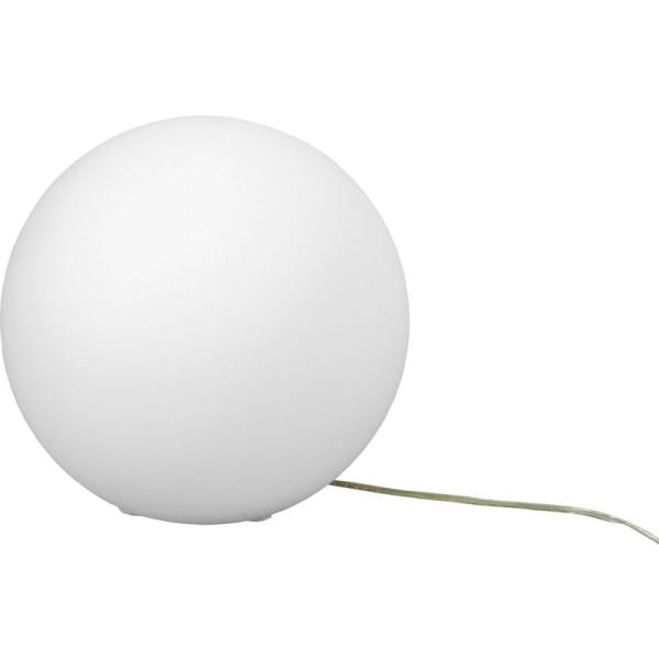 不二貿易 ボール型ランプ フロアランプ 幅20×奥行20×高さ20cm ホワイト インテリアライト ...