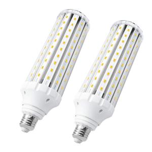 E26口金 45W トウモロコシ型 LEDコーンライト 400W相当 水銀灯 led 代替 屋内外兼用 超高輝度 2個セット 昼光色 (AC｜slow-lifes