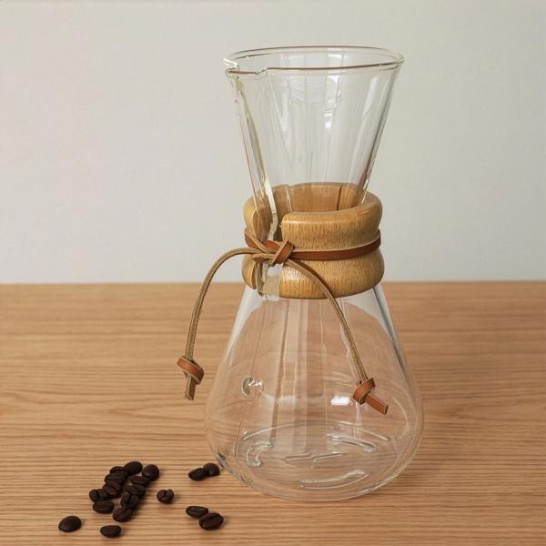 CHEMEX ケメックス コーヒーメーカー 3カップ コーヒー ドリッパー ハンドドリップ COFF...