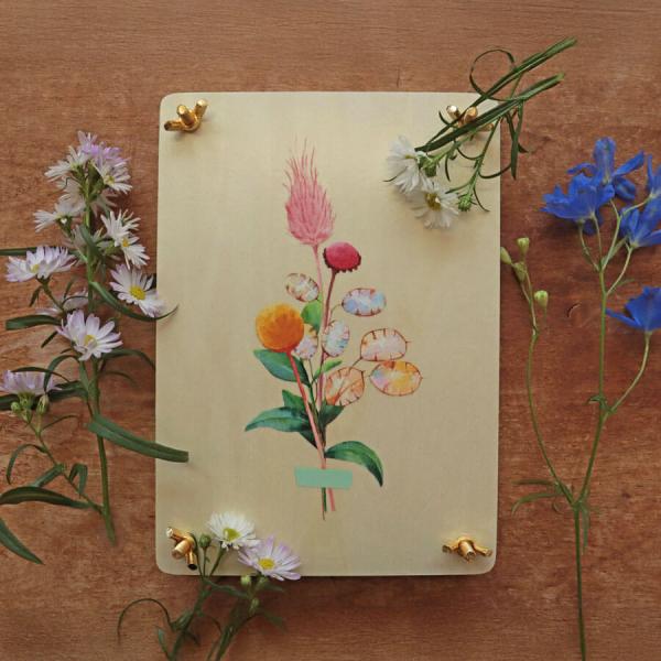 押し花 キット 押花 フラワープレス 手作り フラワー クラフト 子供 手芸 工作 おもちゃ 木製 ...