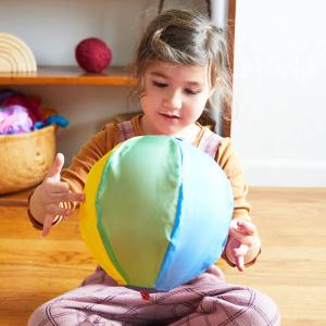 Sarah's Silks サラズシルク バルーンボール レインボー 布 おもちゃ ボール 風船 子供  誕生日 出産祝い かわいい シュタイナー モンテッソーリ メール便対象品