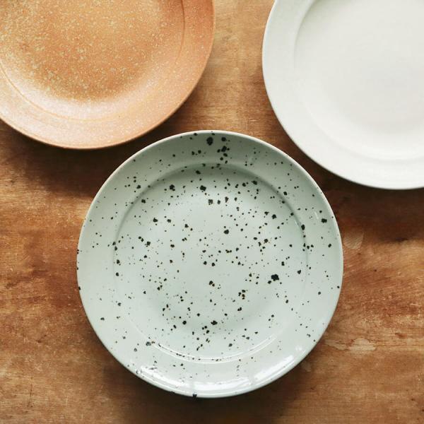 日本製 Homeland ホームランド 信楽焼 丸皿 26cm 食器 陶器 器 和食器 プレート 大...