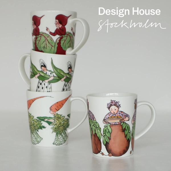 Design House Stockholm エルサベスコフ マグカップ 28cl 陶器 かわいい ...