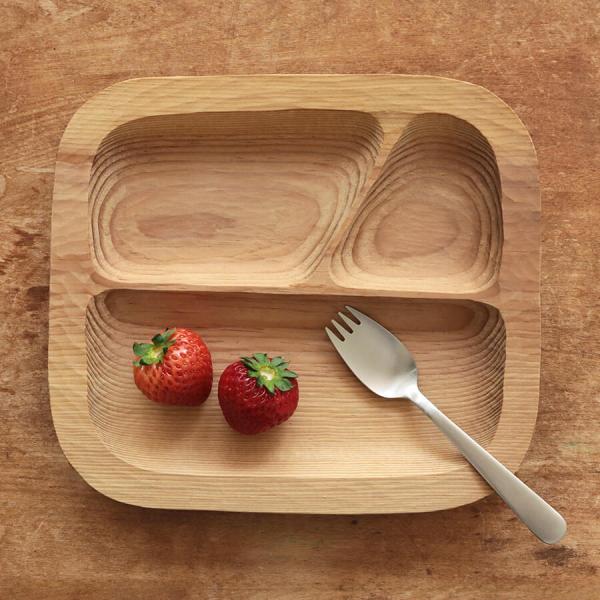 食器 プレート 木製 無塗装 皿 子供 キッズ 子供用 おしゃれ かわいい 木の食器 小物入れ うつ...