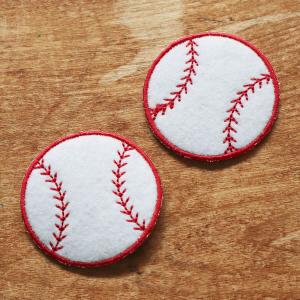 野球ボール_Aワッペン小 : 子ども服と刺繍の店WR - 通販 - Yahoo