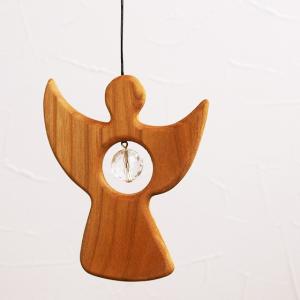 ドイツ製 モビール 蝶 北欧 サンキャッチャー 木製 赤ちゃん