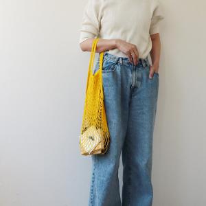 ネットバッグ メッシュバッグ エコバッグ コッ...の詳細画像2