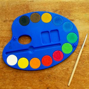 Slow Works 絵の具 パレット 筆 ステーショナリー デスクトップグッズ Yahoo ショッピング