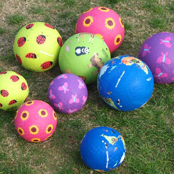 ゴムボール 13cm 子供用 ラバーボール ボール 外遊び 室内 かわいい おもちゃ 幼稚園 やわら...