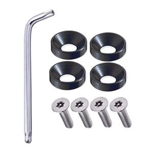 サムコス 車用 ナンバープレート 盗難防止ボルト ナンバーフレーム