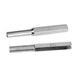 ２個 ノーブランド品スクリュードライバー 六角形 3.8mm4.5mm ノーブランド品