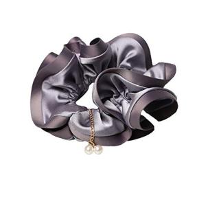 shefun シュシュ ボリューム パール サテン エレガント