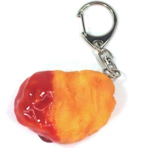 食品サンプルキーホルダー 食べちゃいそうなチキンナゲット　155OK 食べちゃいそうなチキンナゲット 155OK 