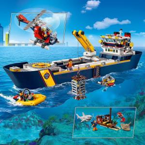 LEGO交換品交換 シティ 海の探検隊 海底探査船 子供の日プレゼント