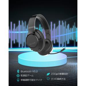 ゲーミングヘッドセット SLUB ワイヤレスイ...の詳細画像3