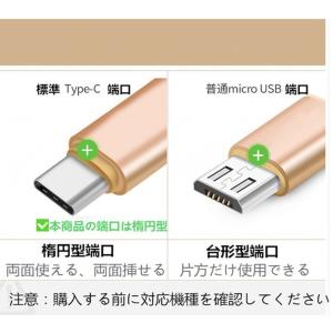 USB Type-C充電ケーブル 長さ0.25...の詳細画像3