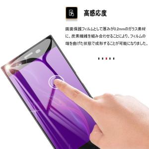 Xperia XZ1 ブルーライトカット強化ガ...の詳細画像5