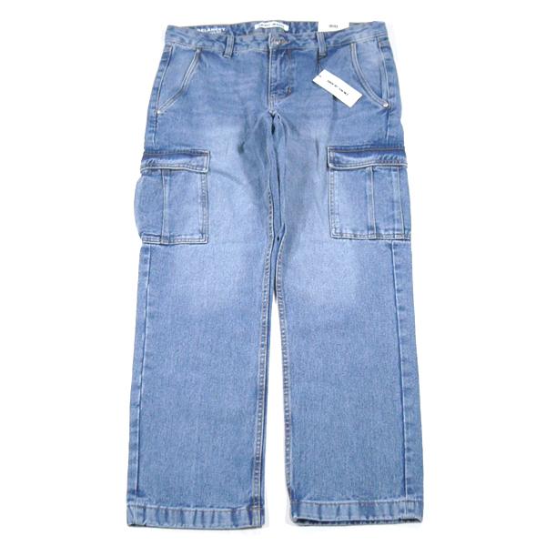 DKNY JEANS【RELAXED FIT★イナたさの残るストーンウォッシュ】デニム カーゴパンツ...