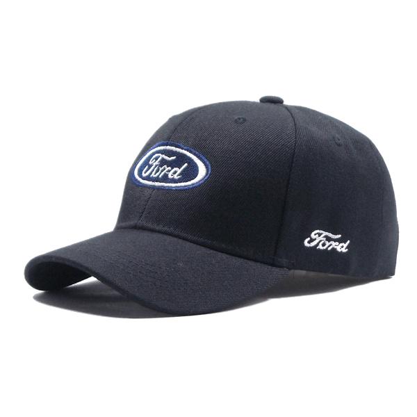 FUDE【ストラップバック★フリーサイズ】Ford ベースボールキャップ【ブラック 黒】新品 フォー...