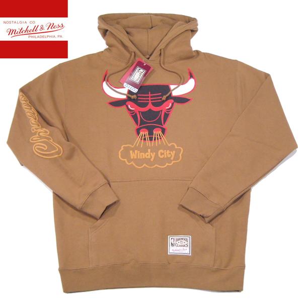 Mitchell&amp;Ness【厚手★海外限定★HWC★ワントーンの発砲プリント】NBA CHICAGO...