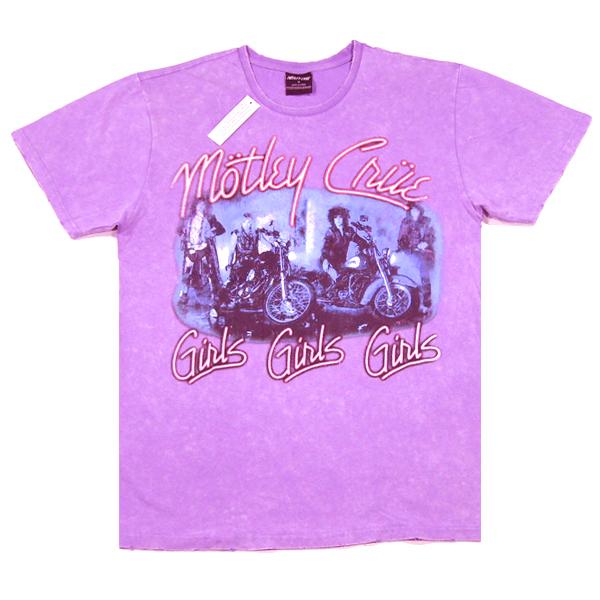 Motley Crue【ピグメント加工★Girls, Girls, GirlsのツアーT★バックプリ...