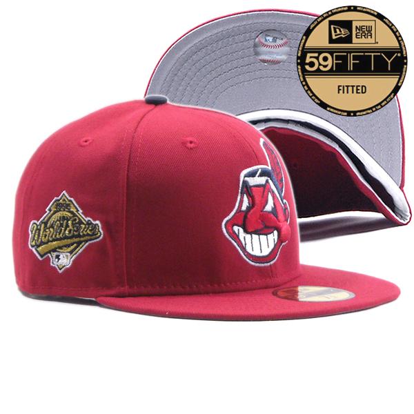 NEW ERA【59FIFTY★1995年WORLD SERIESサイドパッチ】MLB Clevel...