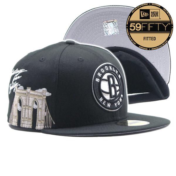 NEW ERA【59FIFTY★Brooklyn Bridgeのサイドパッチ】NBA Brookly...