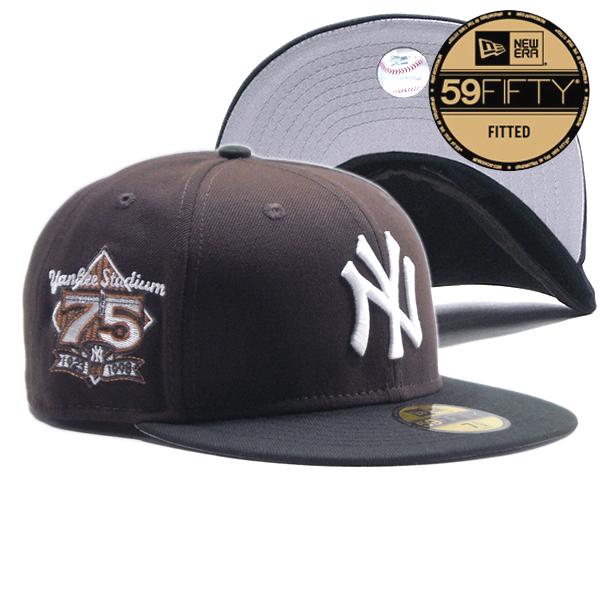 NEW ERA【59FIFTY★Yankee Stadium75周年サイドパッチ】MLB NEW Y...