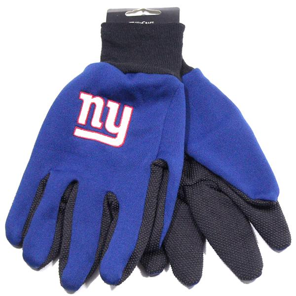 NFL OFFICIAL【海外限定★ジャージ*全面のスベリ止め】NEW YORK GIANTS 手袋...