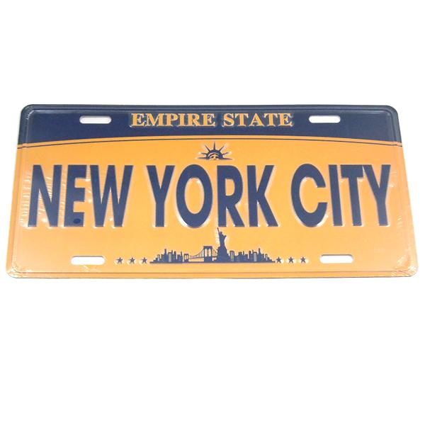 NO BRAND【ブリキ★最も馴染み深いEmpire Goldバージョン】NEW YORK CITY...